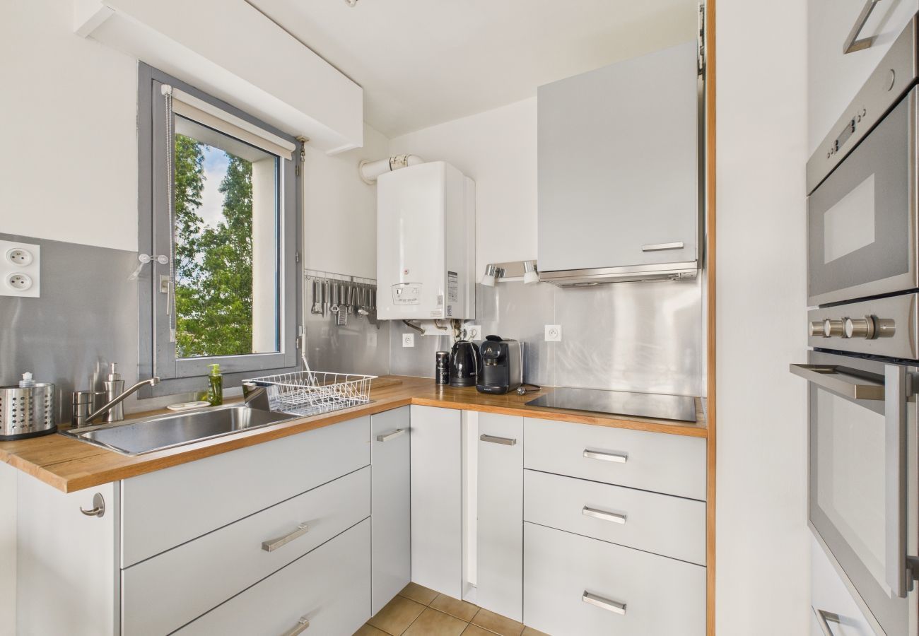 Apartamento en Saint-Gilles-Croix-de-Vie - Apartamento para 4 a 700 m de la Grande Plage