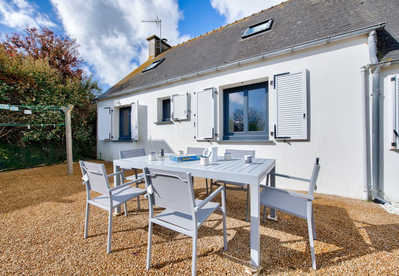 Casa en Guissény - Casa para 6 personas con terraza y jardín