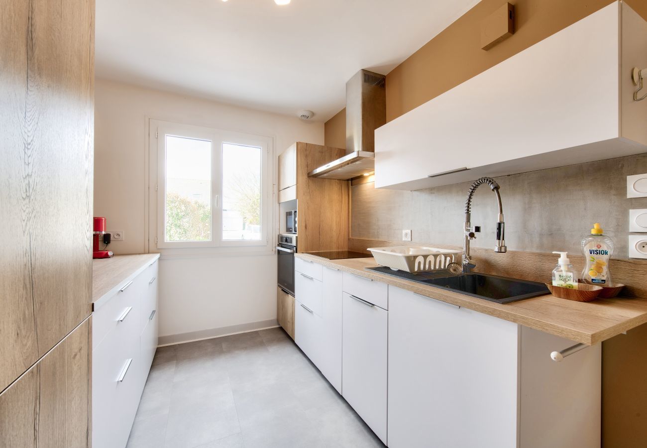 Casa en Guissény - Casa para 6 personas con terraza y jardín