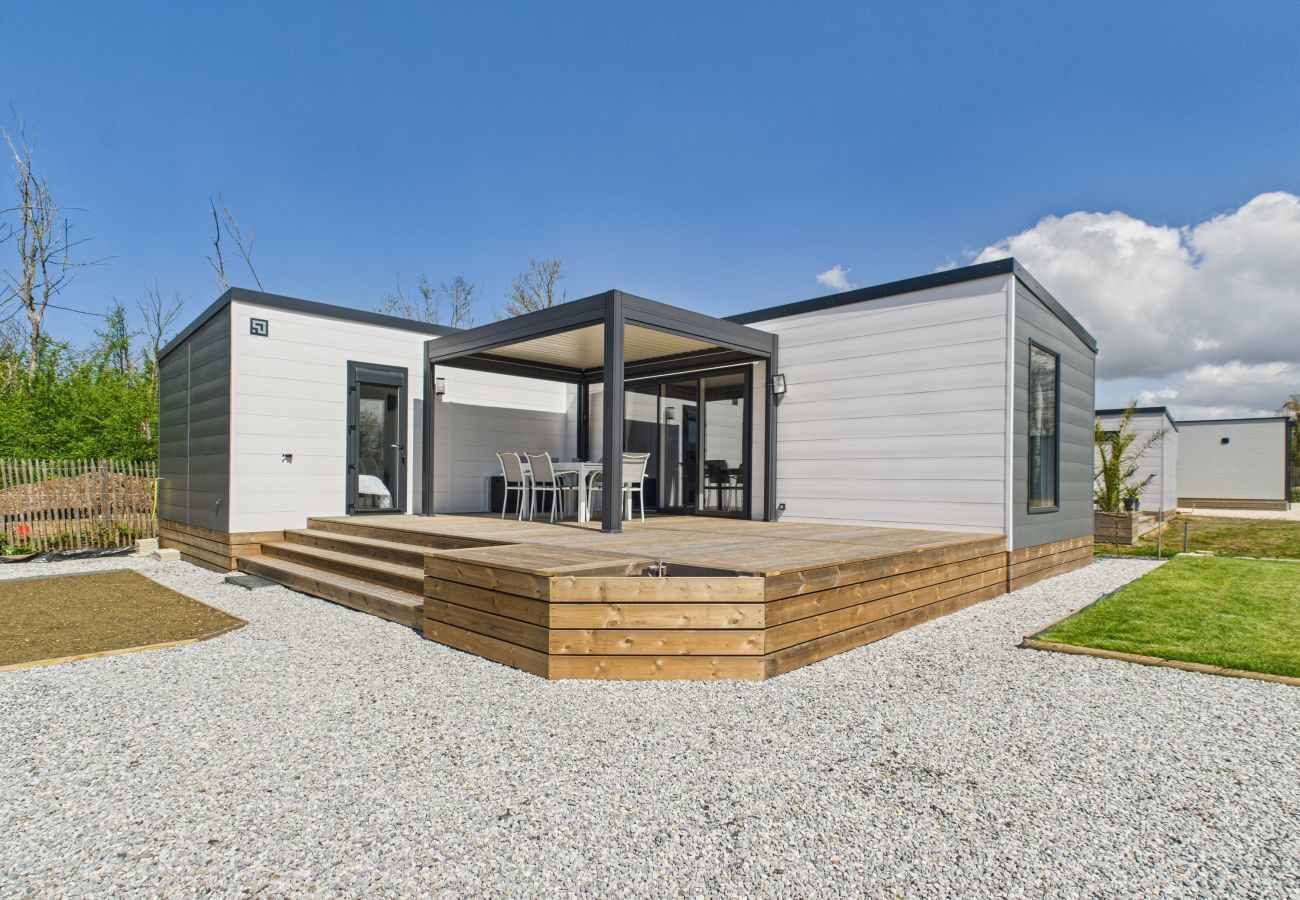 Chalet en Saint-Gilles-Croix-de-Vie - Chalet para 6 con piscina climatizada todo el año