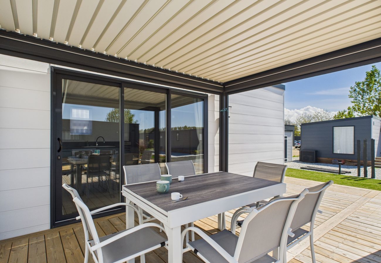 Chalet en Saint-Gilles-Croix-de-Vie - Chalet para 6 con piscina climatizada todo el año