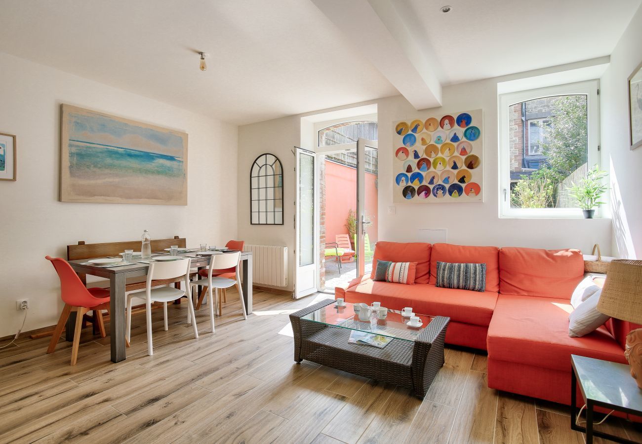 Casa en Dinard - 250 m playa Prieuré – jardín – casa para 6