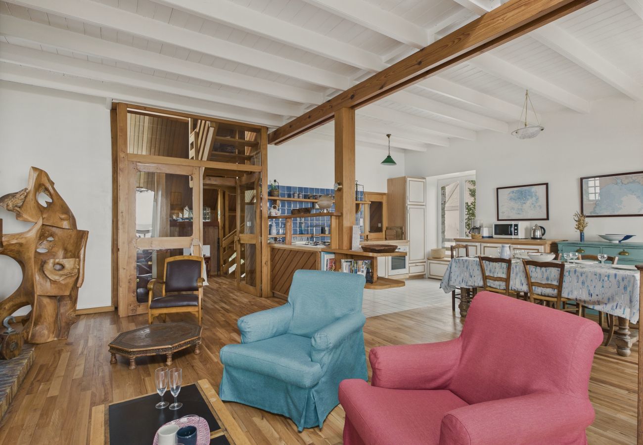 Casa en Bénodet - Grande casa con acceso directo a la playa para 7