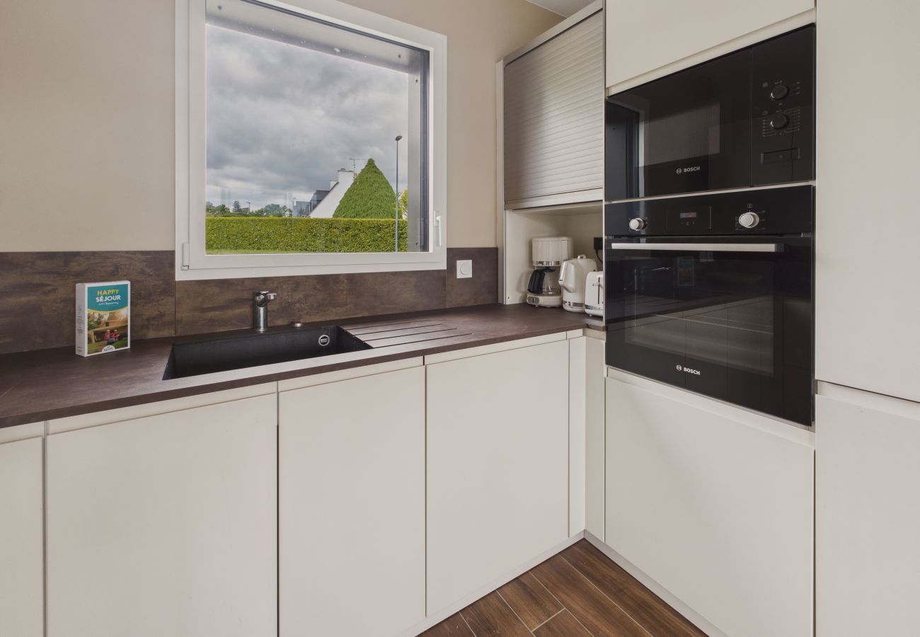 Casa en Fouesnant - Casa nueva con terraza y jardín para 6 personas