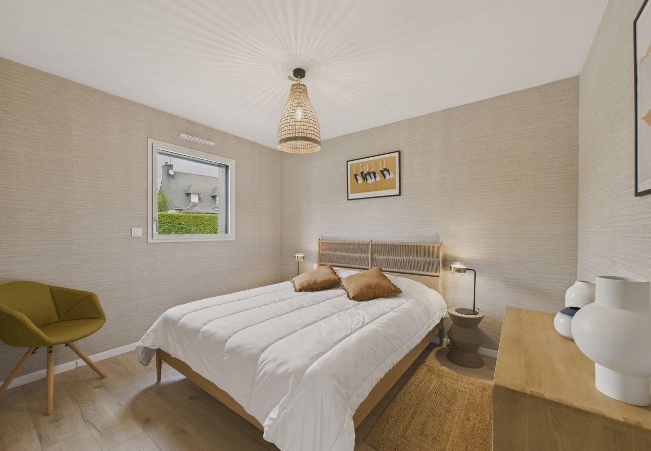 Casa en Fouesnant - Casa nueva con terraza y jardín para 6 personas