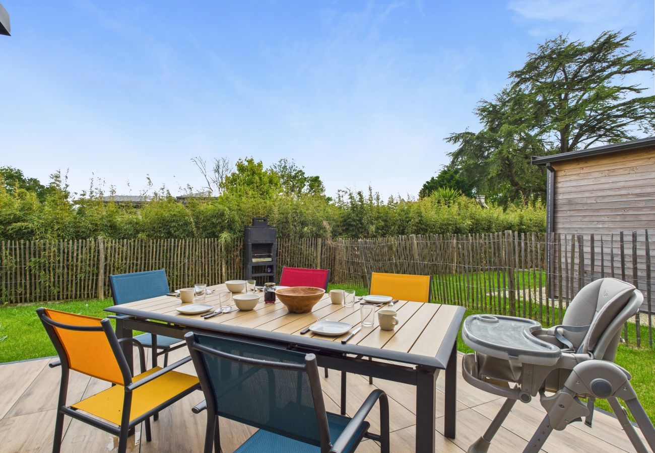 Casa en Fouesnant - Casa nueva con terraza y jardín para 6 personas