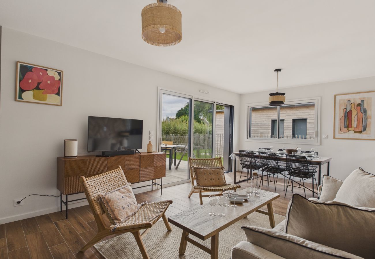 Casa en Fouesnant - Casa nueva con terraza y jardín para 6 personas