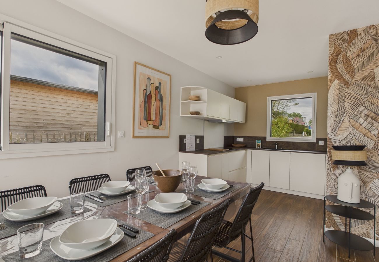 Casa en Fouesnant - Casa nueva con terraza y jardín para 6 personas