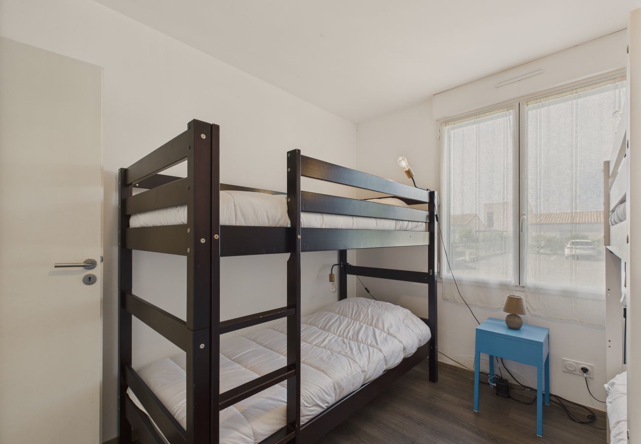 Casa en Saint-Vincent-sur-Jard - Piscina climatizada, 750 m playa, 4 adultos - 4 niños