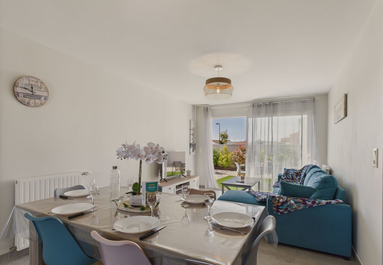 Casa en Saint-Vincent-sur-Jard - Bonita casa para 6 con jardín