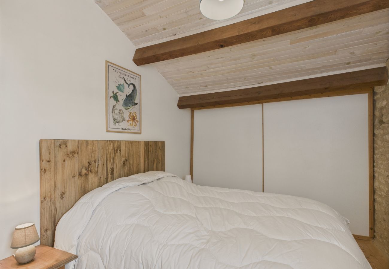 Casa en Saint-Vincent-sur-Jard - Auténtica casa de piedra para 7 personas con jardín