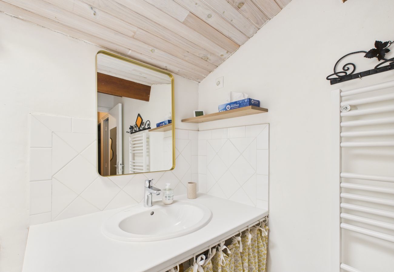 Casa en Saint-Vincent-sur-Jard - Auténtica casa de piedra para 7 personas con jardín