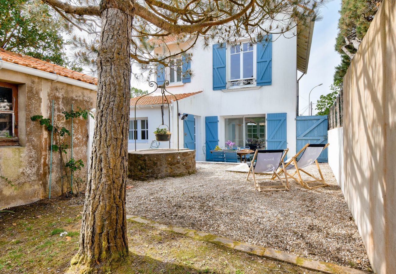 Casa en Noirmoutier-en-l´Ile - A 200 m de la playa -Casa en Vieil para 4- Jardín