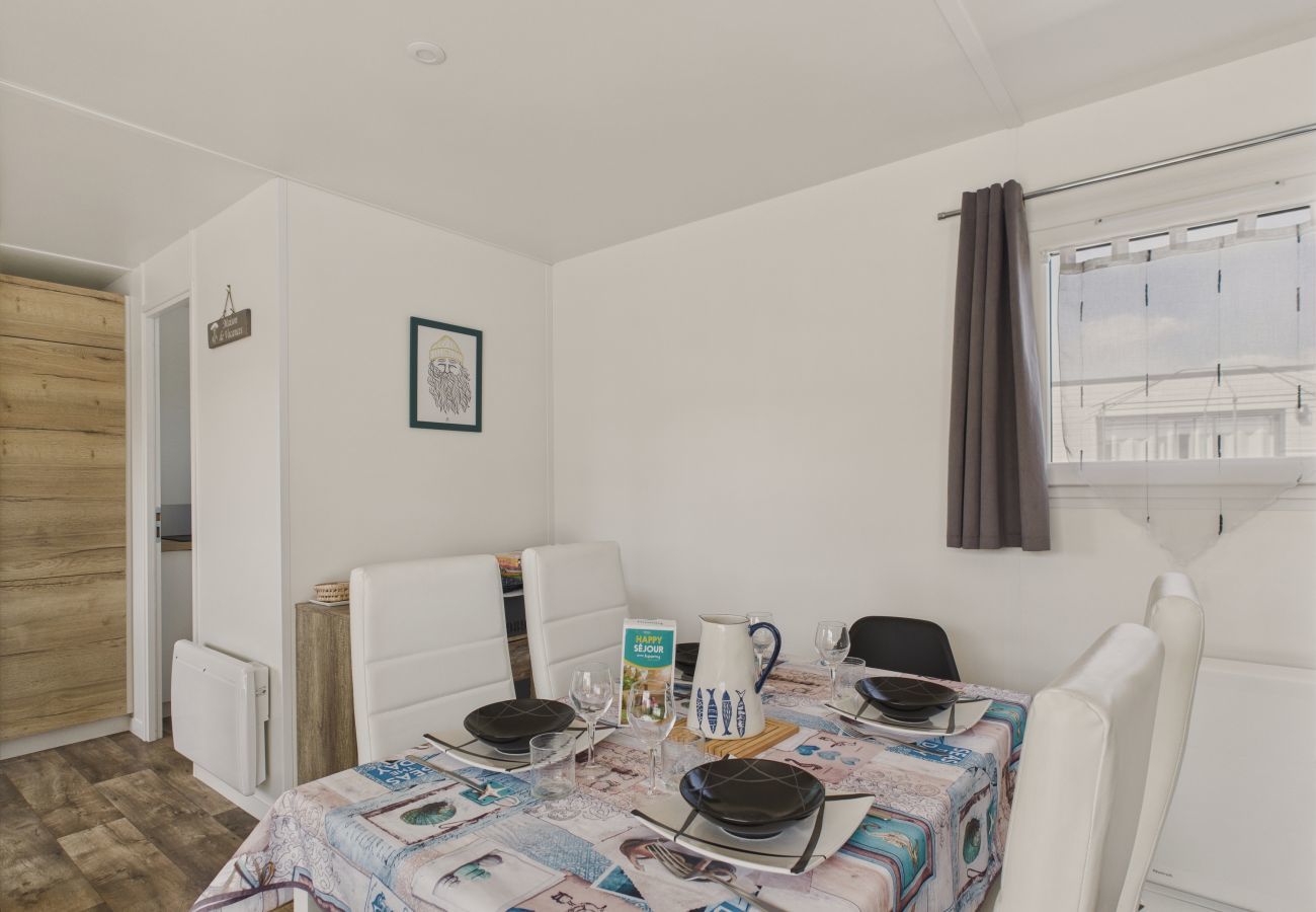 Chalet en Bretignolles-sur-Mer - Chalet para 6 - Piscina climatizada - Terraza