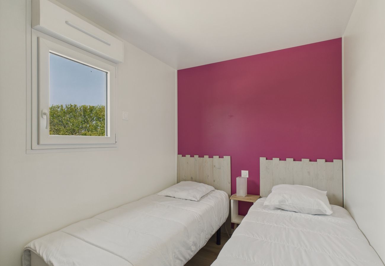 Chalet en Bretignolles-sur-Mer - Chalet para 6 - Piscina climatizada - Terraza