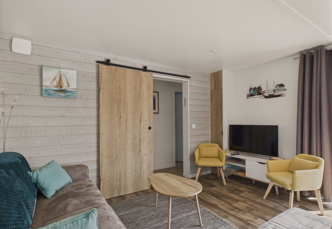 Chalet en Bretignolles-sur-Mer - Chalet para 6 - Piscina climatizada - Terraza