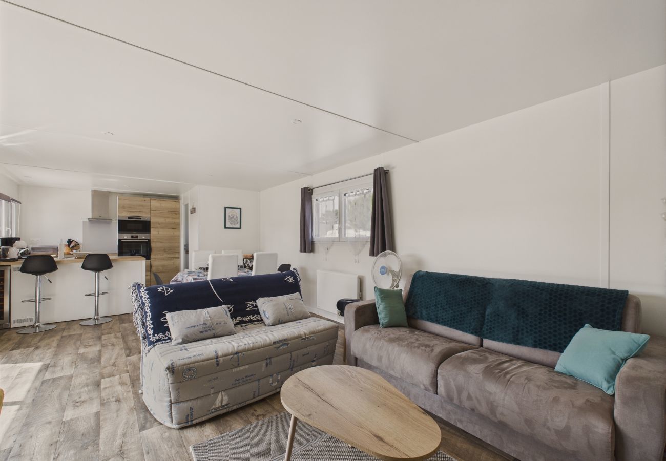 Chalet en Bretignolles-sur-Mer - Chalet para 6 - Piscina climatizada - Terraza