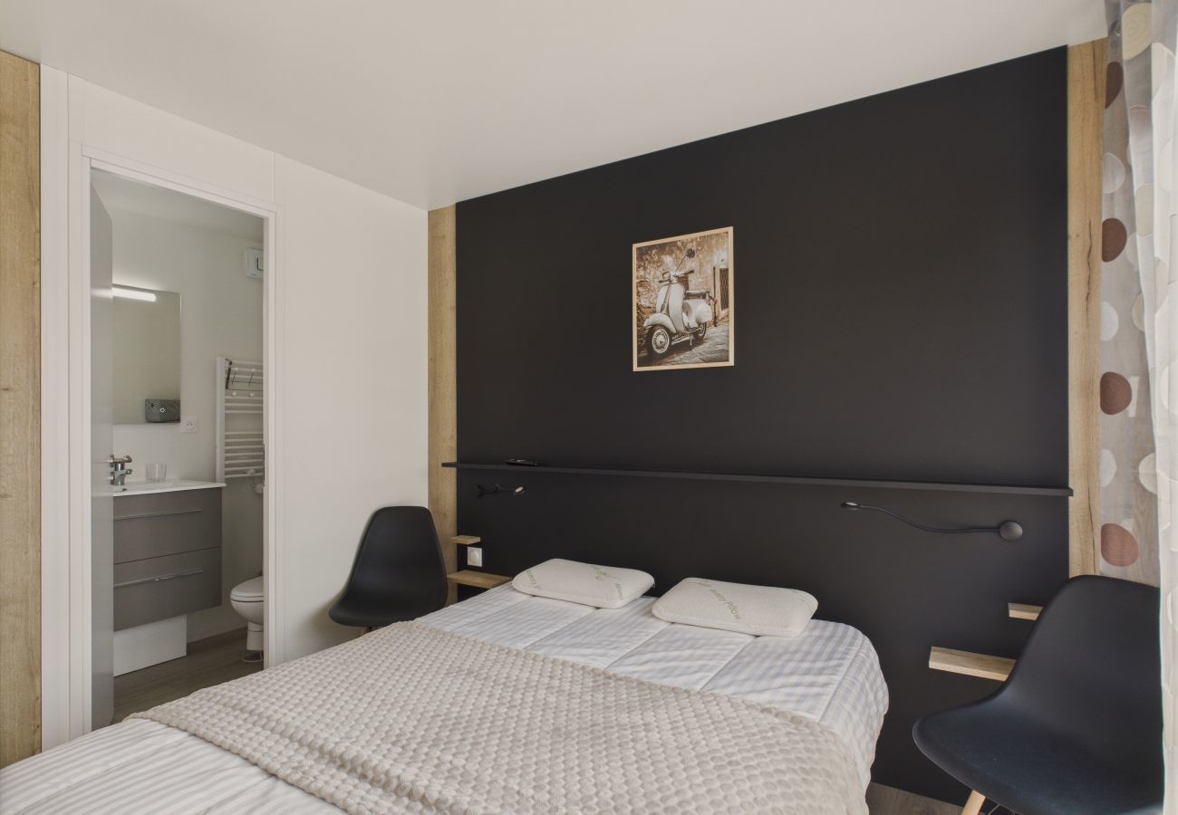 Chalet en Bretignolles-sur-Mer - Chalet para 6 - Piscina climatizada - Terraza