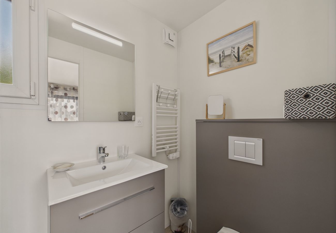 Chalet en Bretignolles-sur-Mer - Chalet para 6 - Piscina climatizada - Terraza