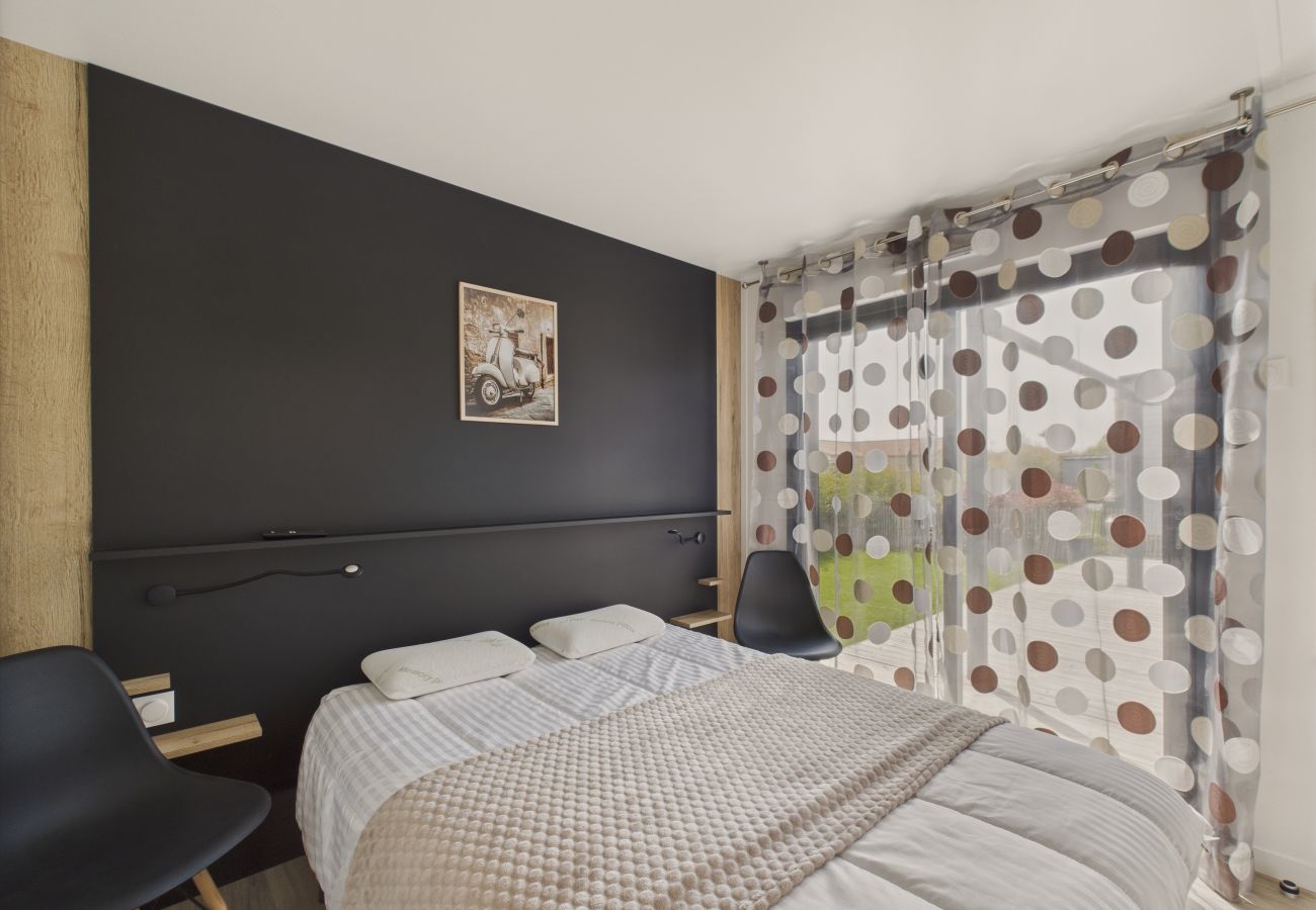 Chalet en Bretignolles-sur-Mer - Chalet para 6 - Piscina climatizada - Terraza