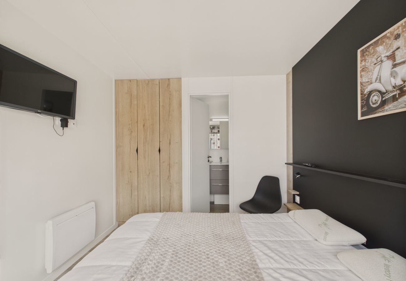 Chalet en Bretignolles-sur-Mer - Chalet para 6 - Piscina climatizada - Terraza