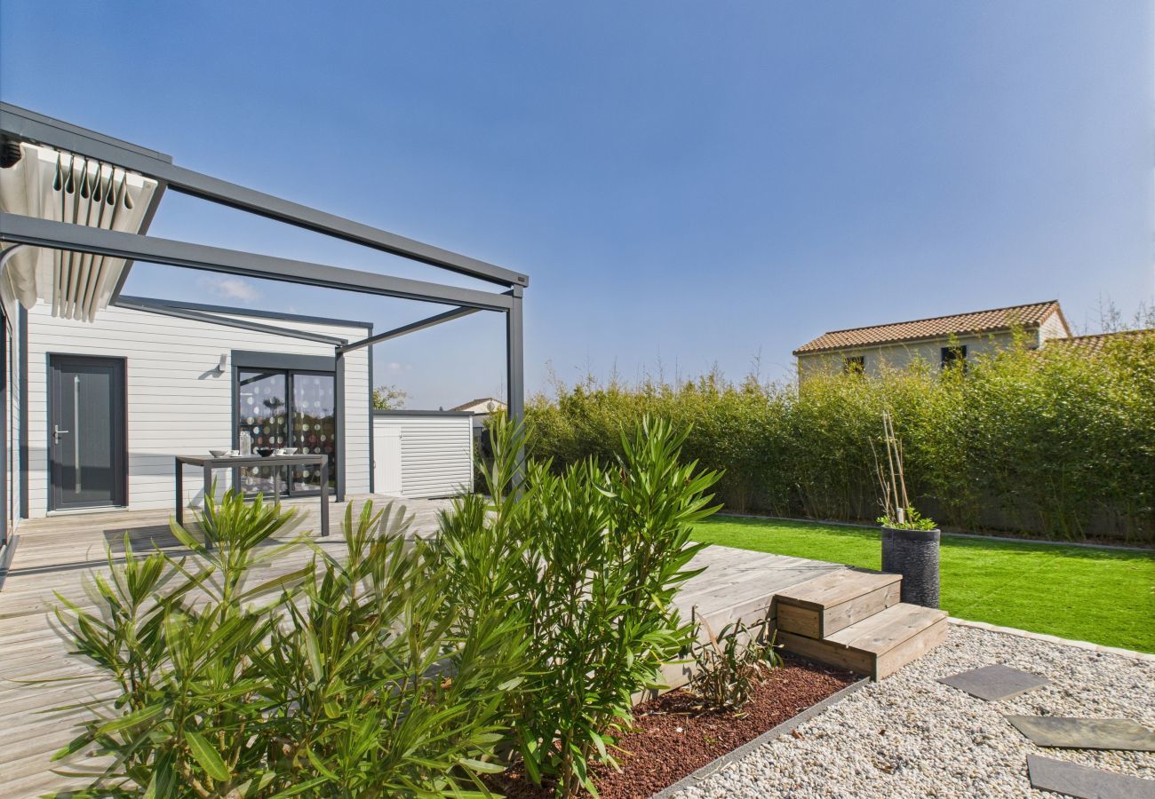Chalet en Bretignolles-sur-Mer - Chalet para 6 - Piscina climatizada - Terraza