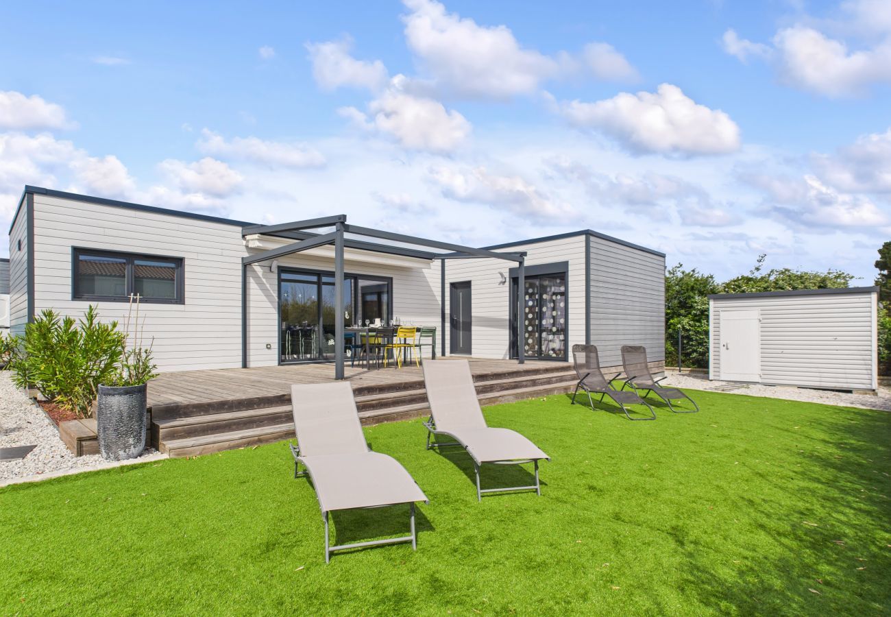 Chalet en Bretignolles-sur-Mer - Chalet para 6 - Piscina climatizada - Terraza