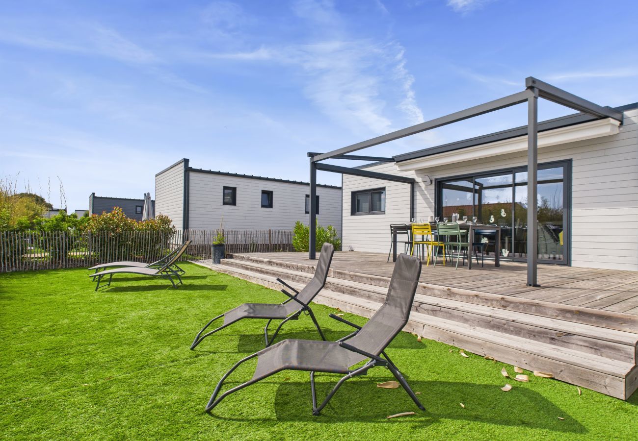 Chalet en Bretignolles-sur-Mer - Chalet para 6 - Piscina climatizada - Terraza