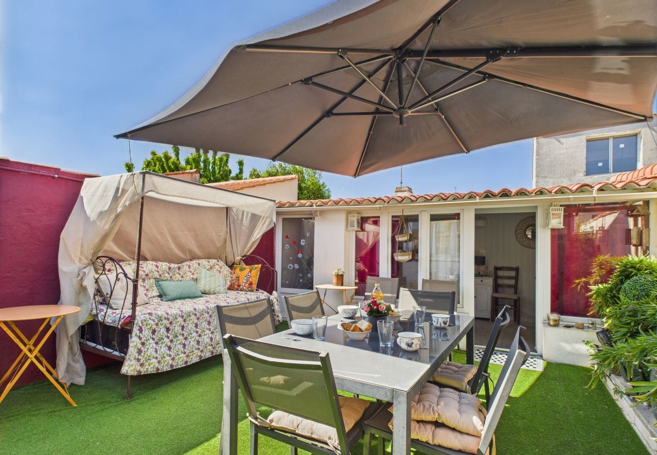 Casa en Les Sables-d´Olonne - Casa para 4 con terraza cerca del centro