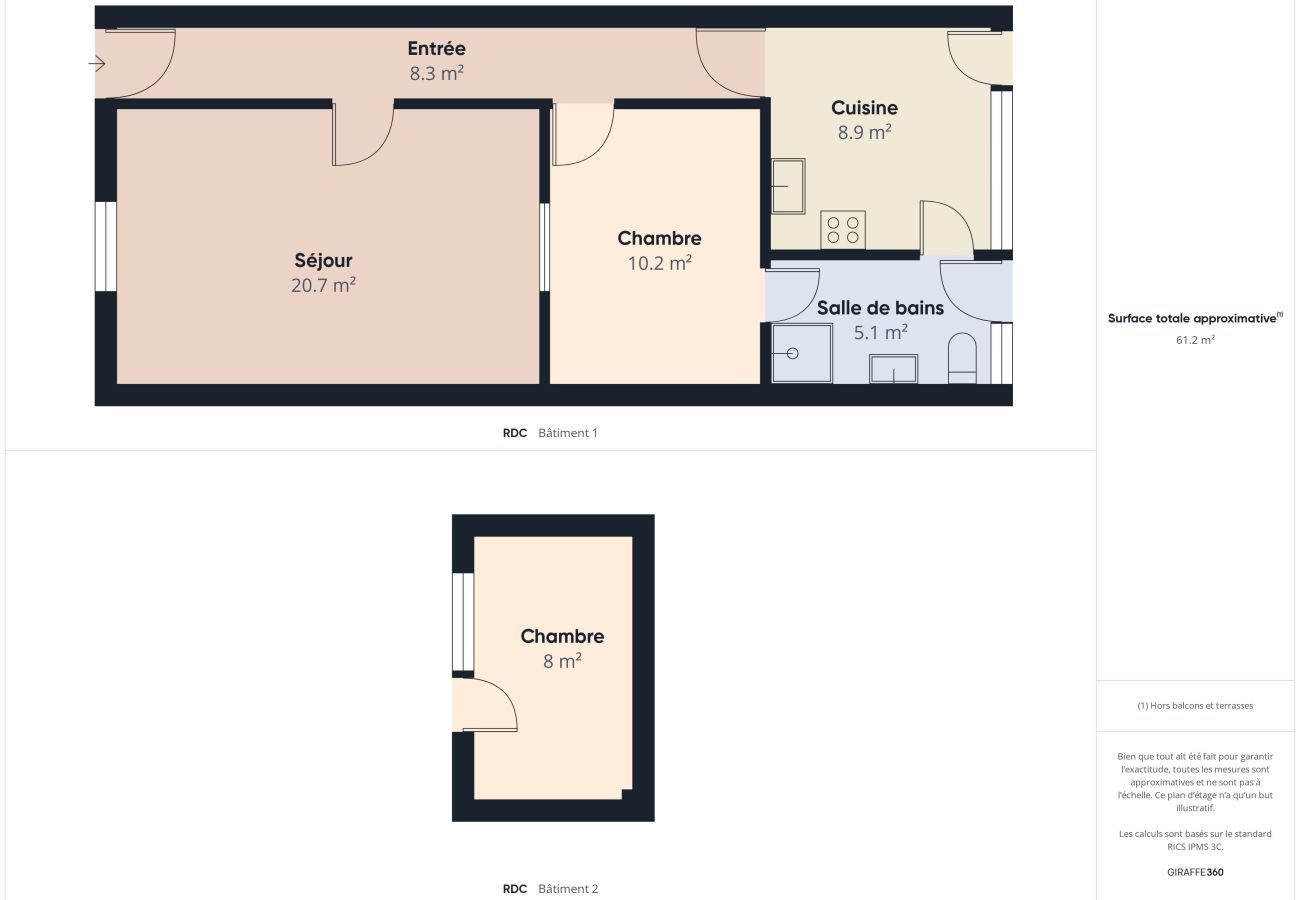 Casa en Les Sables-d´Olonne - Casa para 4 con terraza cerca del centro
