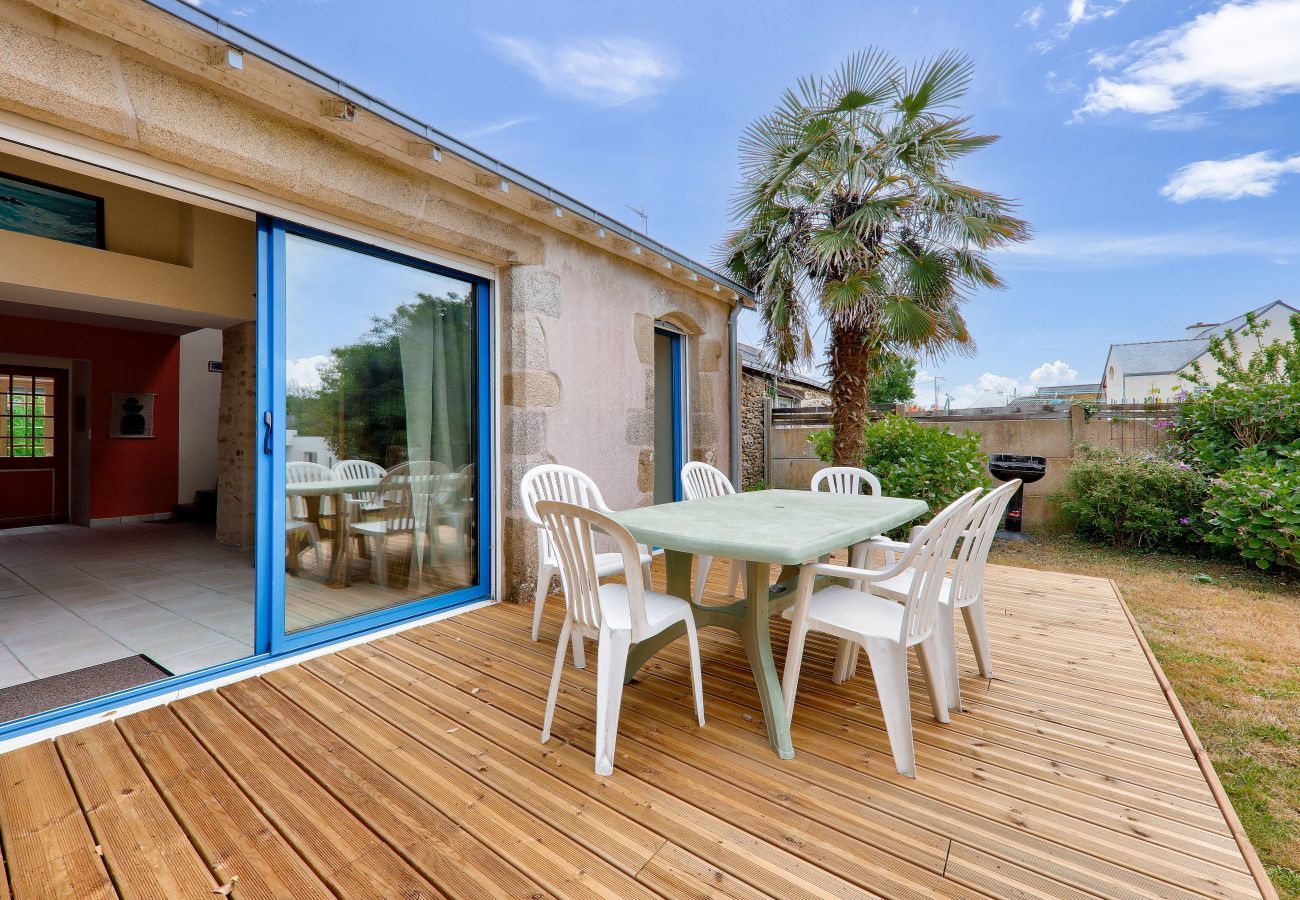 Casa en Saint-Gildas-de-Rhuys - Casa para 6 adultos/2 niños con jardín
