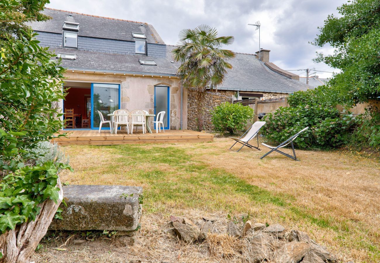 Casa en Saint-Gildas-de-Rhuys - Casa para 6 adultos/2 niños con jardín