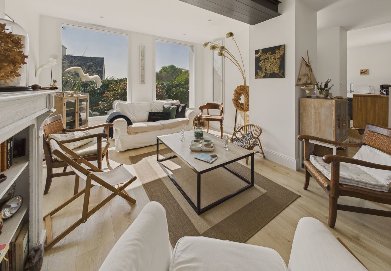 Casa en Fouesnant - Casa con jardín para 4 adultos y 2 niños