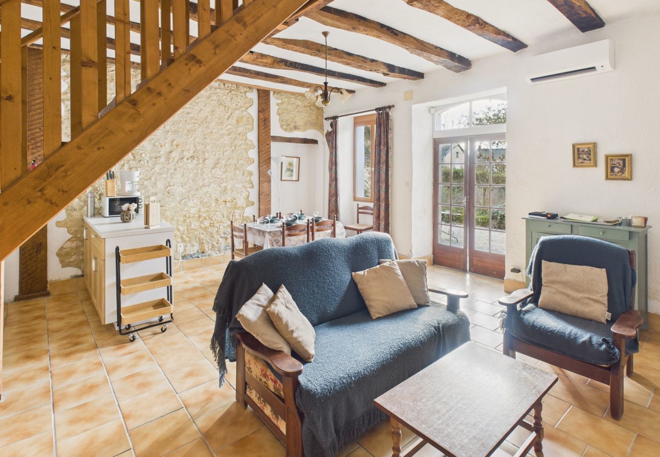 Casa en Montignac - Casa adosada, 4 adultos y 1 niño, piscina