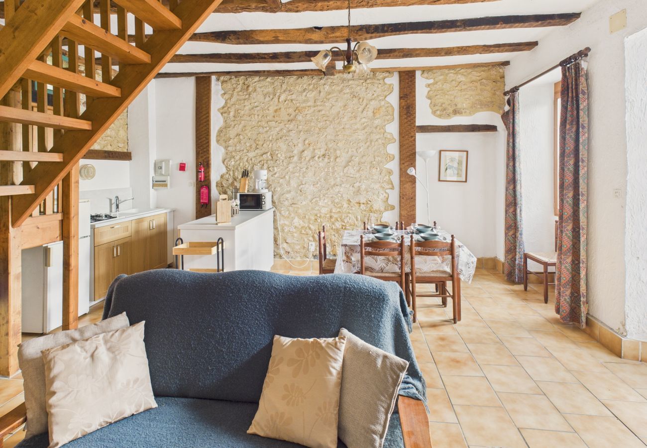 Casa en Montignac - Casa adosada, 4 adultos y 1 niño, piscina