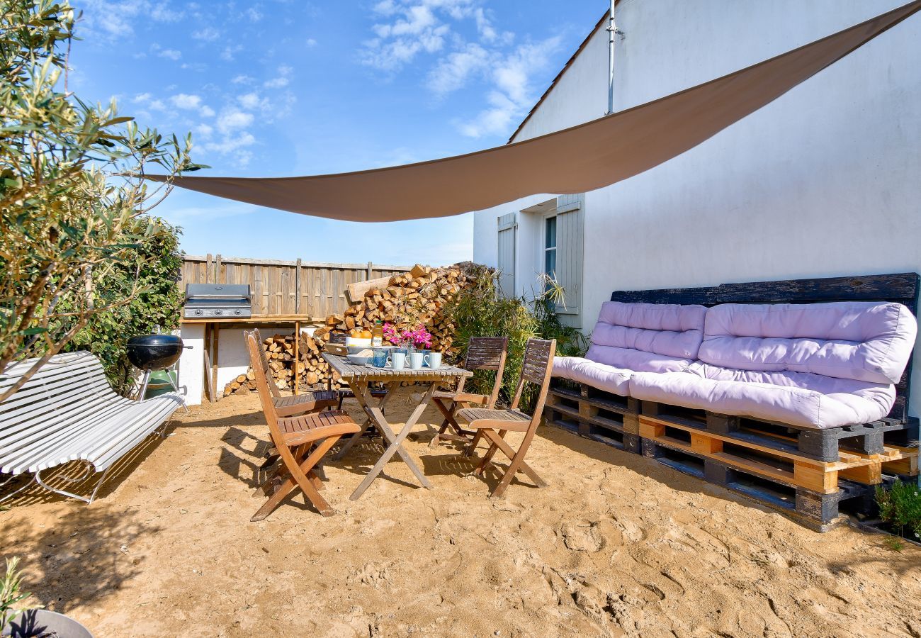 Casa en Noirmoutier-en-l´Ile - Casa para 6 en Noirmoutier - jardín - terraza