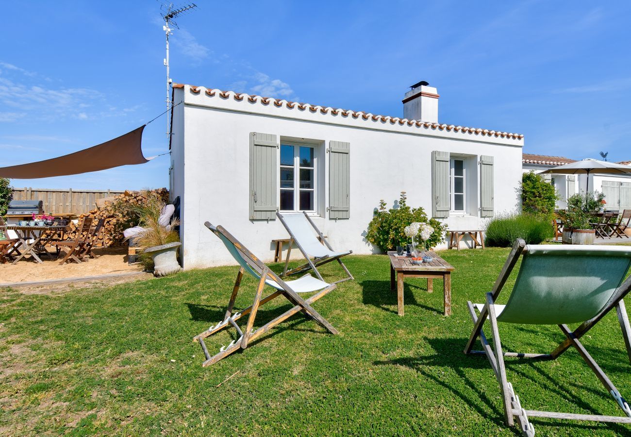 Casa en Noirmoutier-en-l´Ile - Casa para 6 en Noirmoutier - jardín - terraza