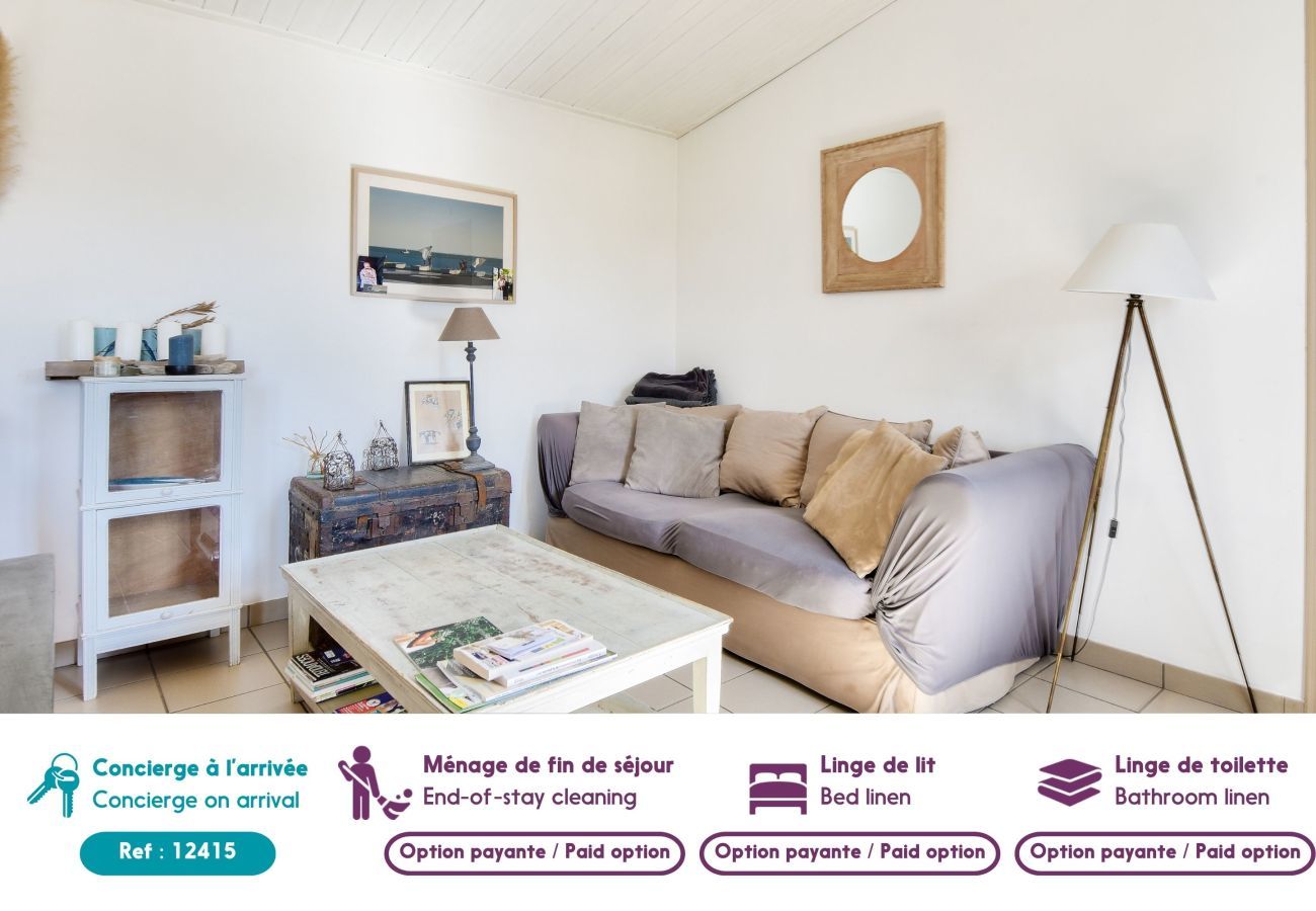 Casa en Noirmoutier-en-l´Ile - Casa para 6 en Noirmoutier - jardín - terraza