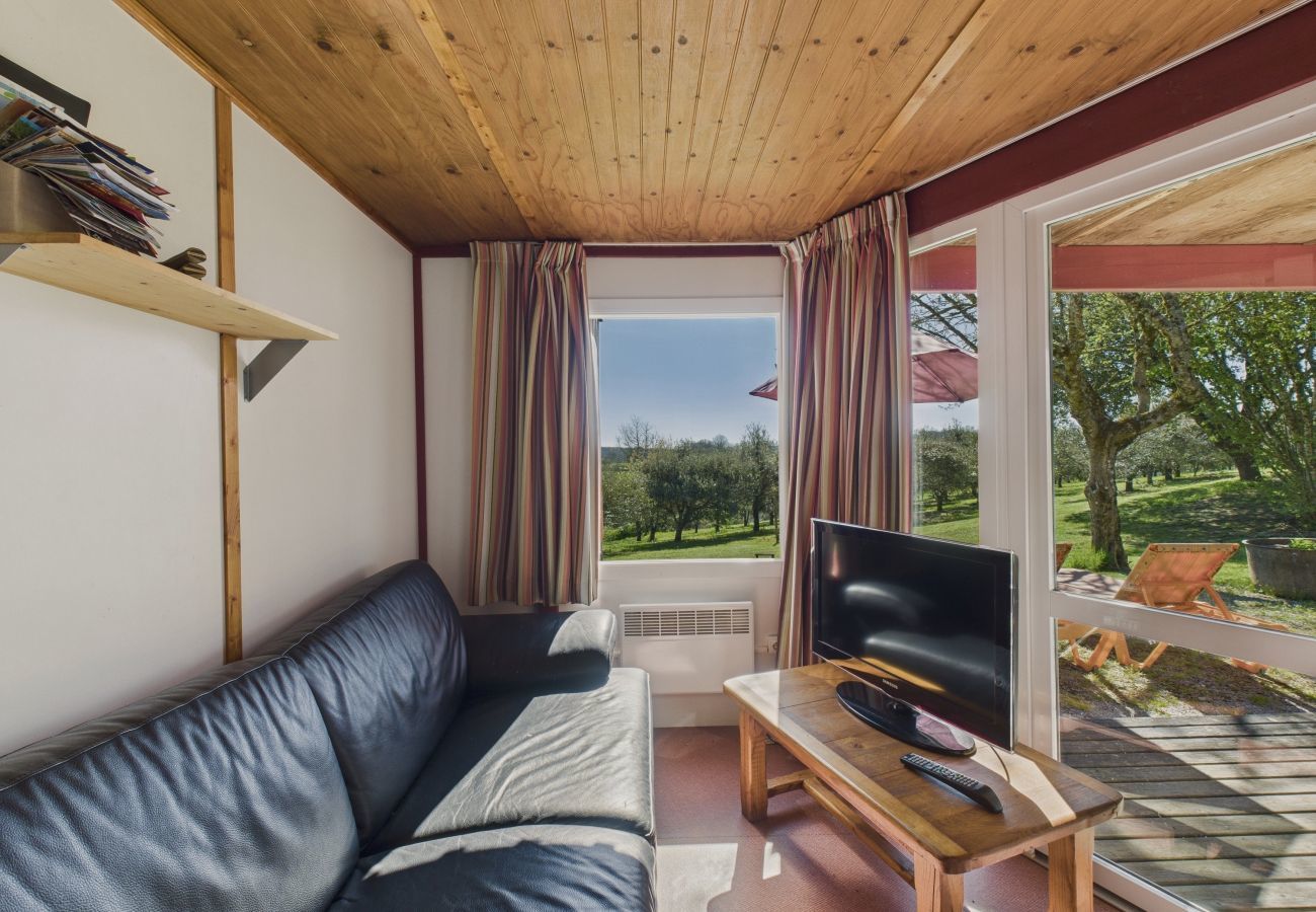 Chalet en Salignac-Eyvigues - Chalet La Brousse para 5 personas con piscina