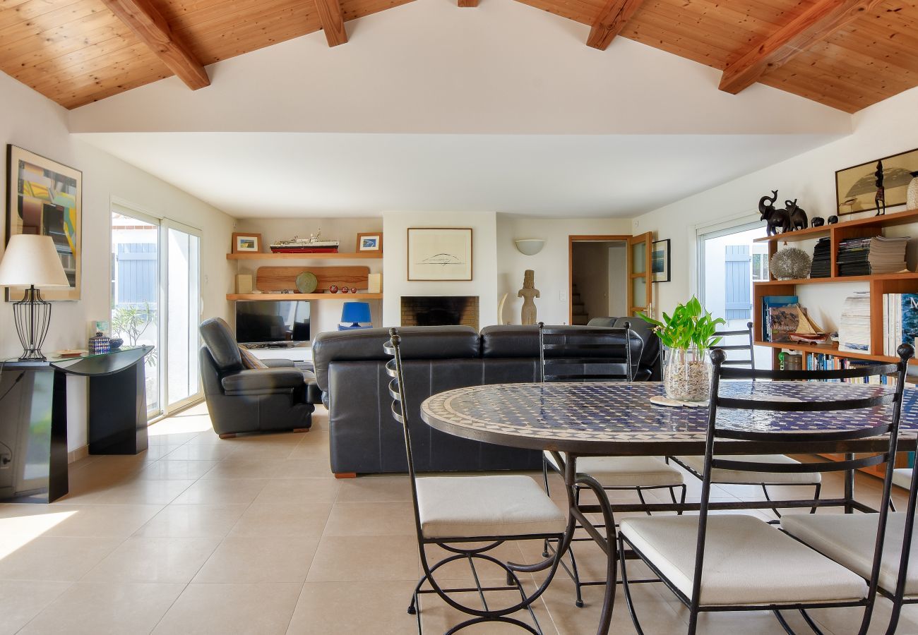 Casa en Noirmoutier-en-l´Ile - Piscina climatizada, playa a 800m, villa para 8