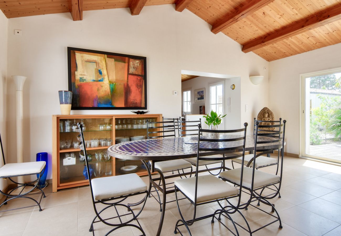 Casa en Noirmoutier-en-l´Ile - Piscina climatizada, playa a 800m, villa para 8