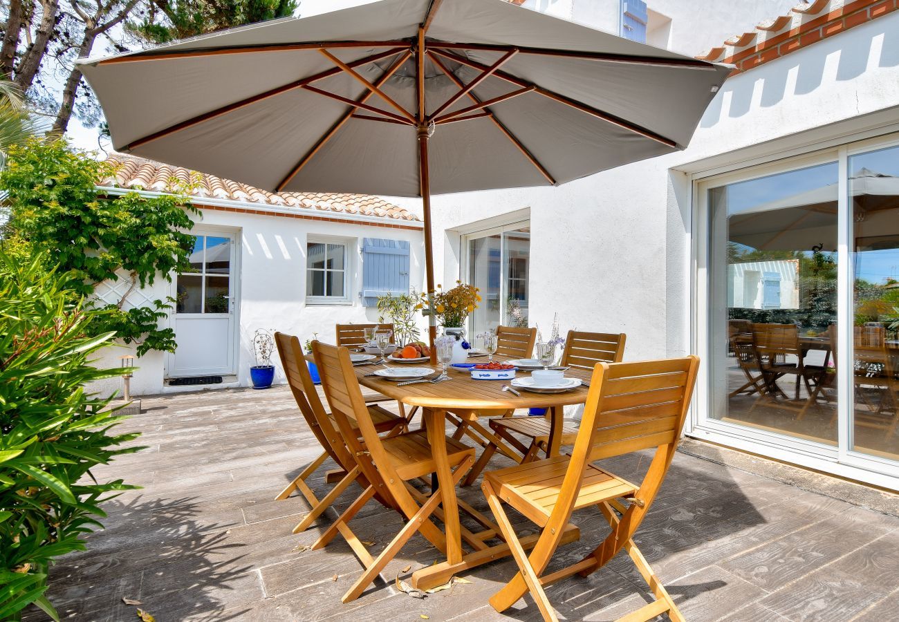 Casa en Noirmoutier-en-l´Ile - Piscina climatizada, playa a 800m, villa para 8