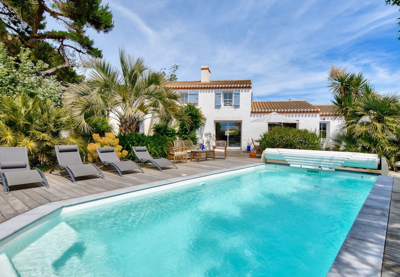 Casa en Noirmoutier-en-l´Ile - Piscina climatizada, playa a 800m, villa para 8
