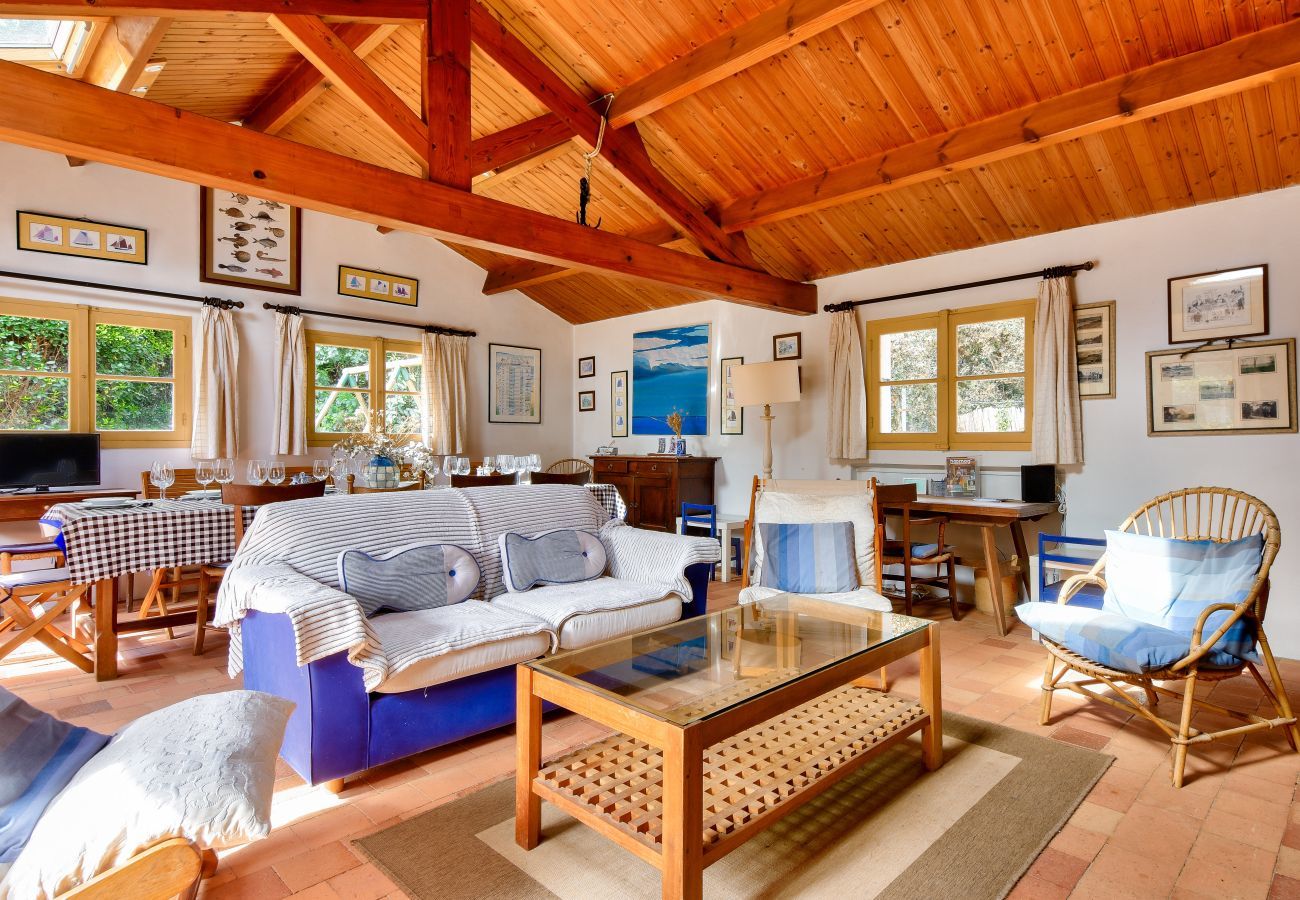 Casa en Noirmoutier-en-l´Ile - A 100 m de la playa - 6 adultos / 4 niños - Jardín