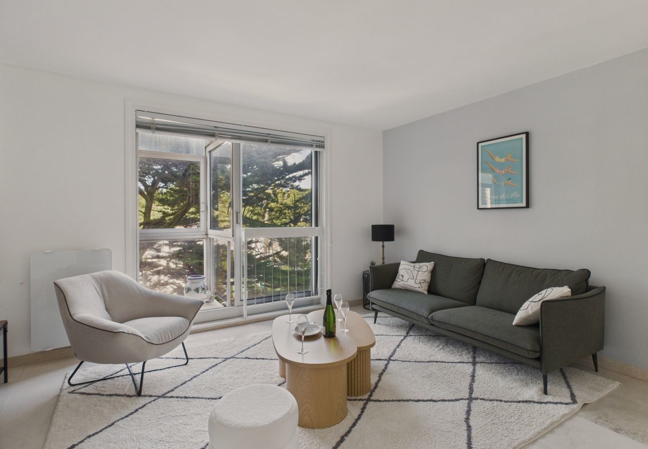 Apartamento en La Baule-Escoublac - A 350m de la playa, apartamento para 2 - balcón
