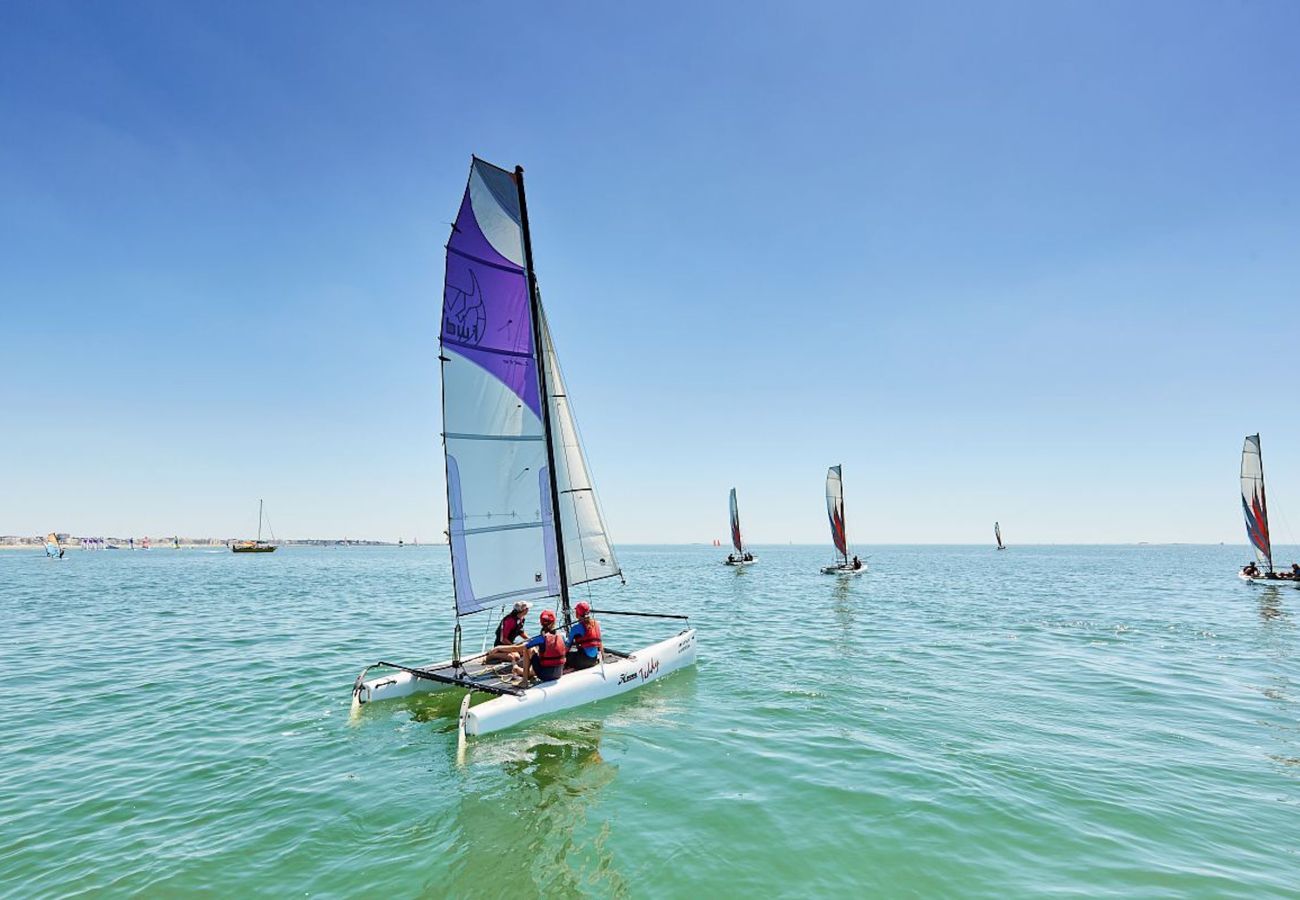 Apartamento en La Baule-Escoublac - A 350m de la playa, apartamento para 2 - balcón