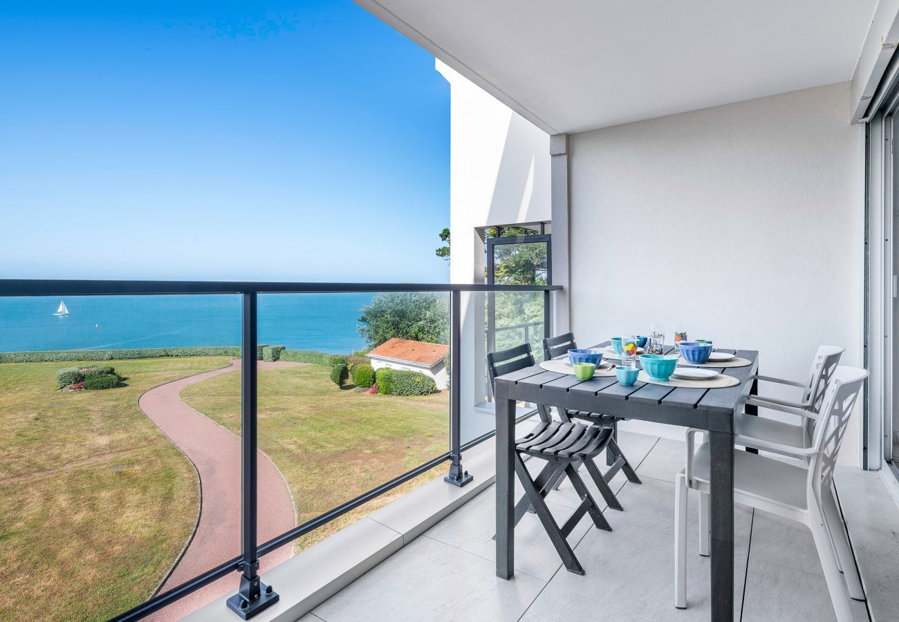 Apartamento en Pornic - Apartamento en primera línea de mar para 4