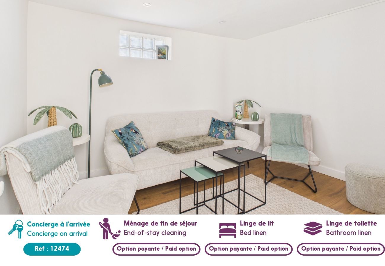 Casa en Saint-Gilles-Croix-de-Vie - Casa para 6 con jardín cerca del centro