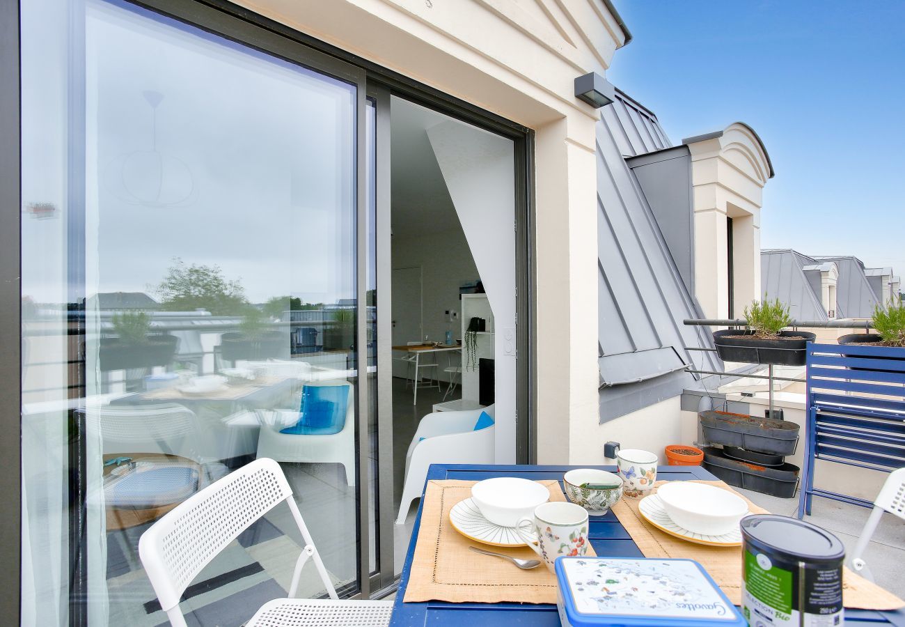 Apartamento en Dinard - Estancia para 2 con balcón a 700 m de la playa