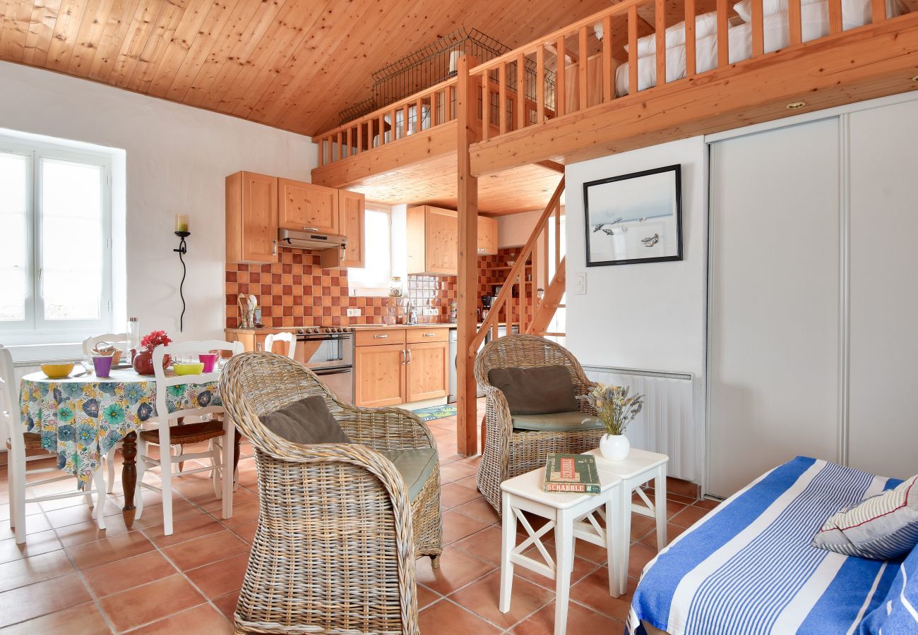 Estudio en L'Epine - 300 m de la playa - Pequeña casa con jardín para 3